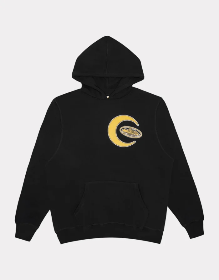 Sweat a Capuche Corteiz Crescent Noir | WWS-3285188