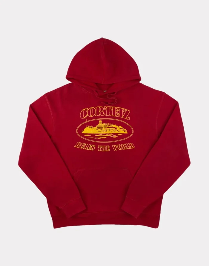 Sweat a Capuche Corteiz Og Alcatraz Rouge | RFN-5318610