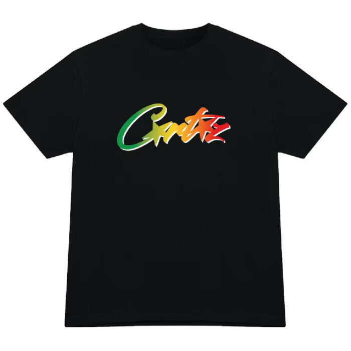 T Shirts Corteiz Allstarz Gradient Carni Noir | TJK-9514511