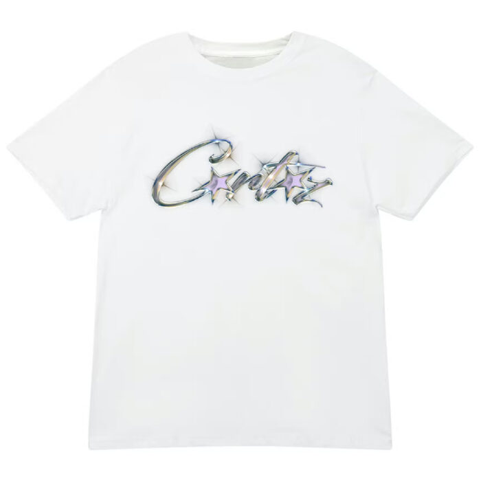 T Shirts Corteiz Allstarz Sparkle Blanche | JTM-3346671