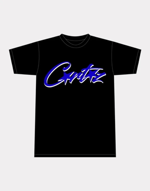 T Shirts Corteiz Allstarz Noir Bleu | CYT-0427964