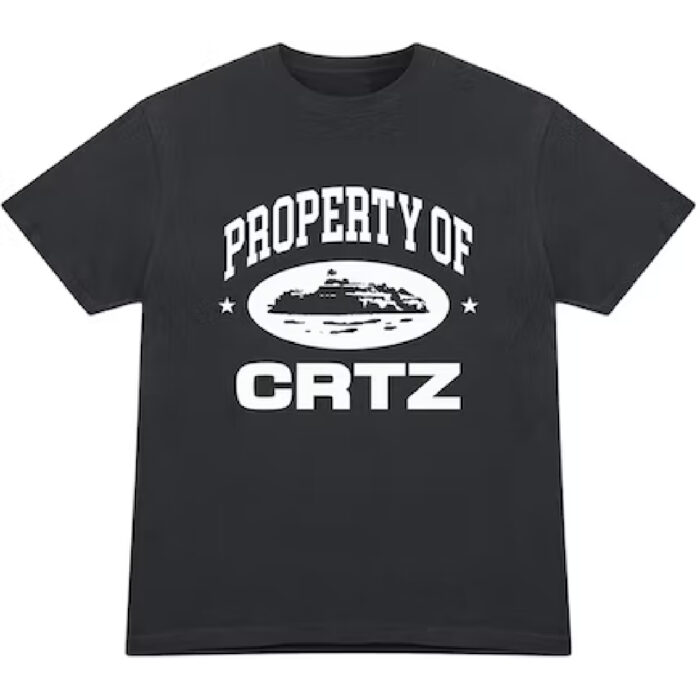 T Shirts Corteiz Og Property Of Crtz Noir | KBR-1215116