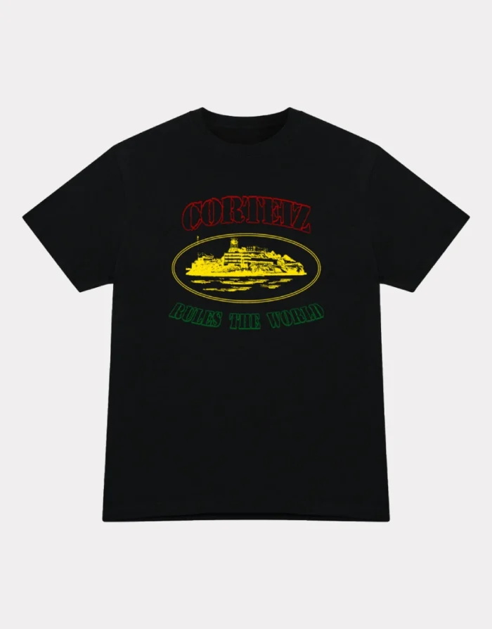 T Shirts Corteiz Og Carni Alcatraz Noir | FRI-4003065