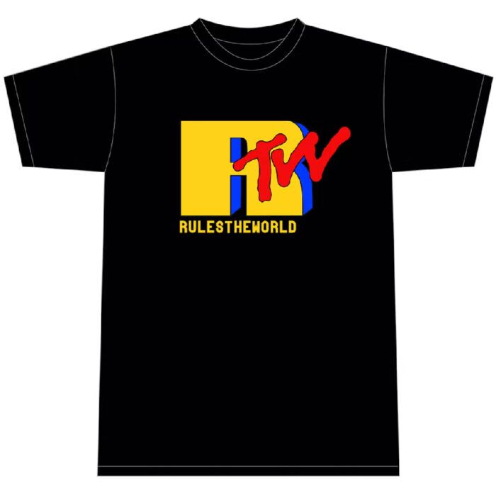 T Shirts Corteiz Rtv Noir | QKW-0433792