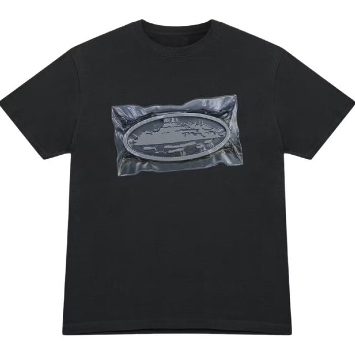 T Shirts Corteiz Vacuum Sealed Noir | QPP-0304836