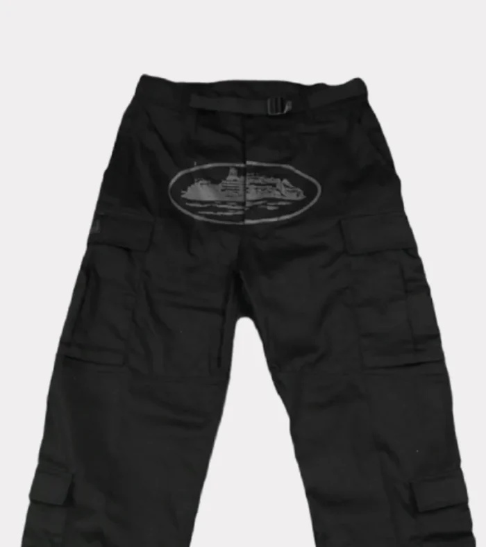 Cargos Corteiz Guerillazs Triple Noir | JQZ-7066730