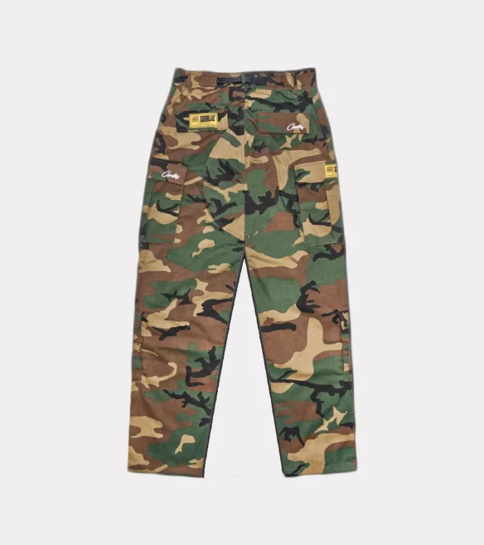 Cargos Corteiz Guerillaz*s Woodland Camo Camouflage | AAO-3569187