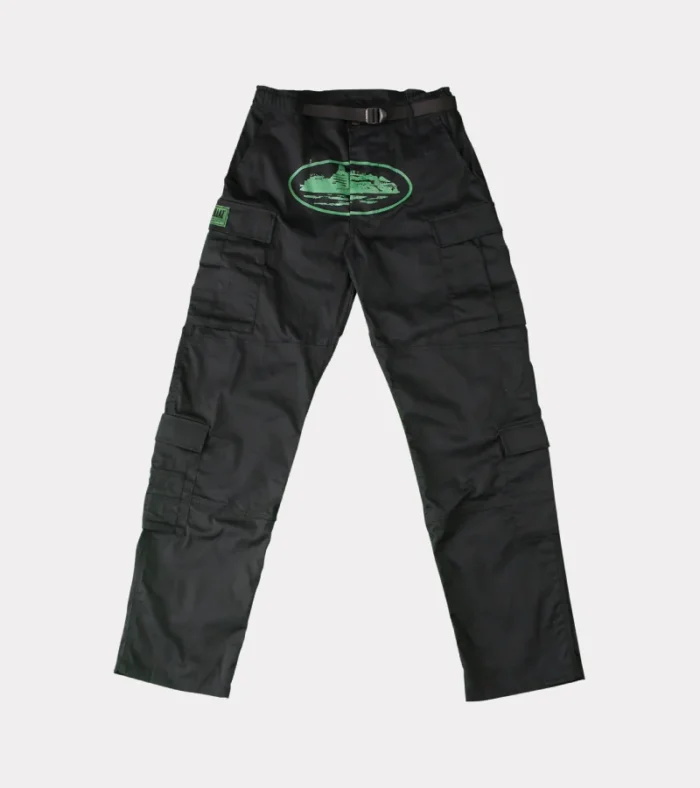 Cargos Corteiz Mula Guerillazs Noir Vert | MAQ-3174140