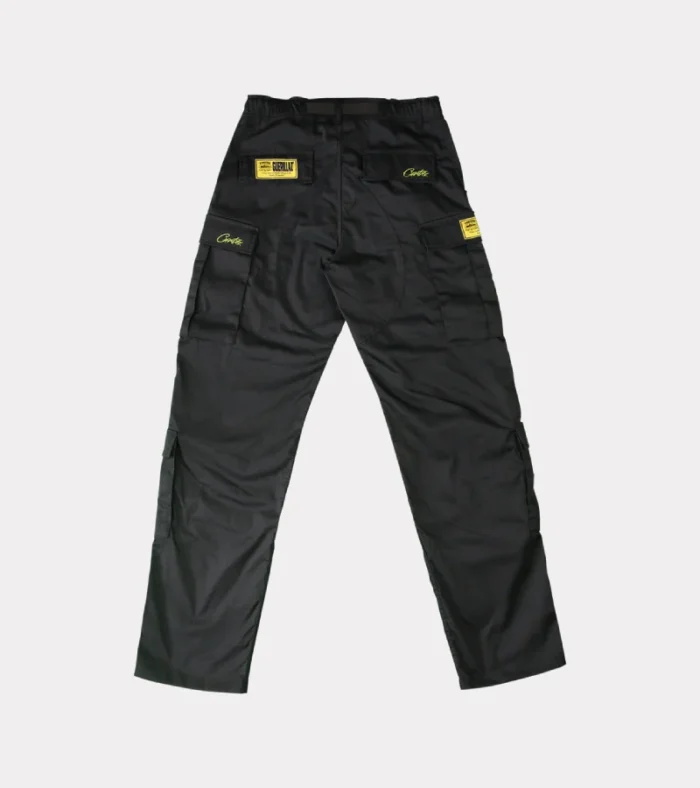 Cargos Corteiz Yella Guerillazs Noir Jaune | PFM-9501395