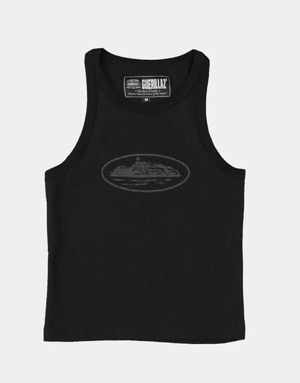 Debardeur Corteiz Guerillaz* Tank Top Triple Noir | KJO-4946835