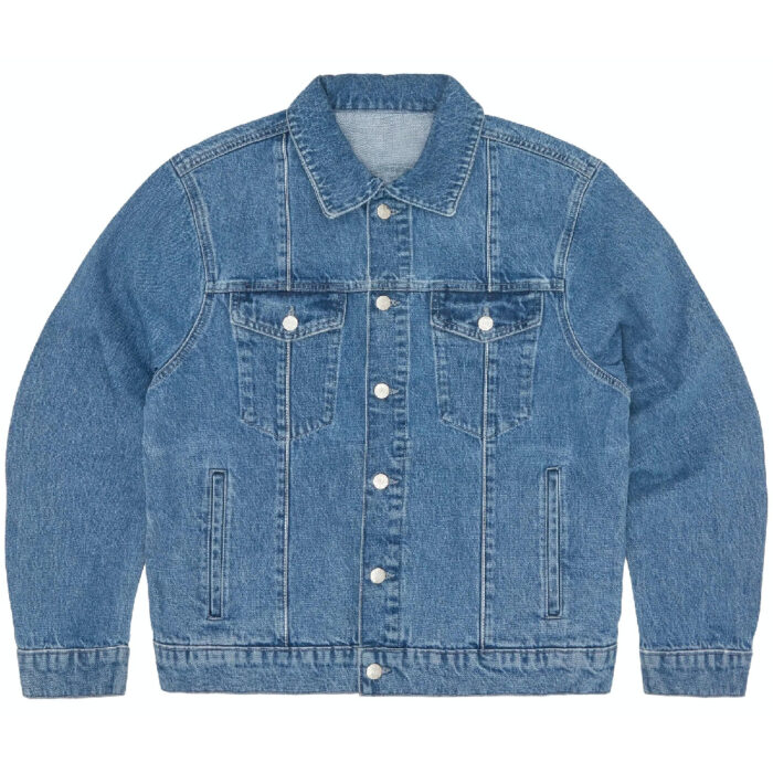 Vestes Corteiz C-star Denim Trucker Bleu | GWS-8675739