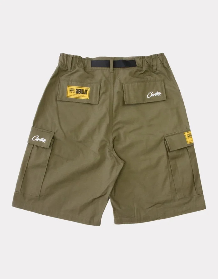 Short Corteiz Alcatraz Kaki Vert | OMR-3527388