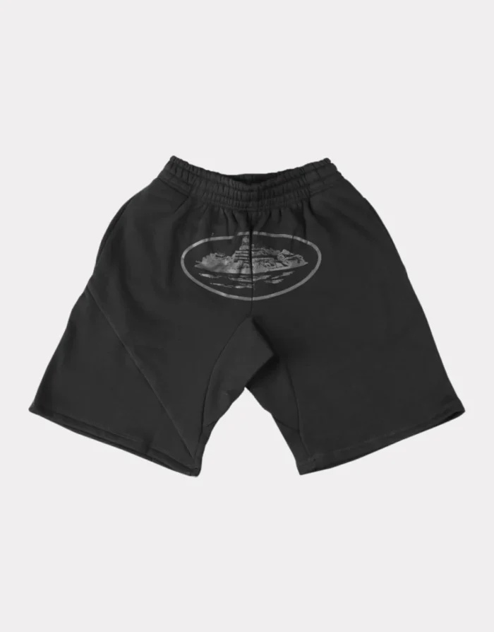 Short Corteiz Alcatraz Triple Noir | KIH-1864237