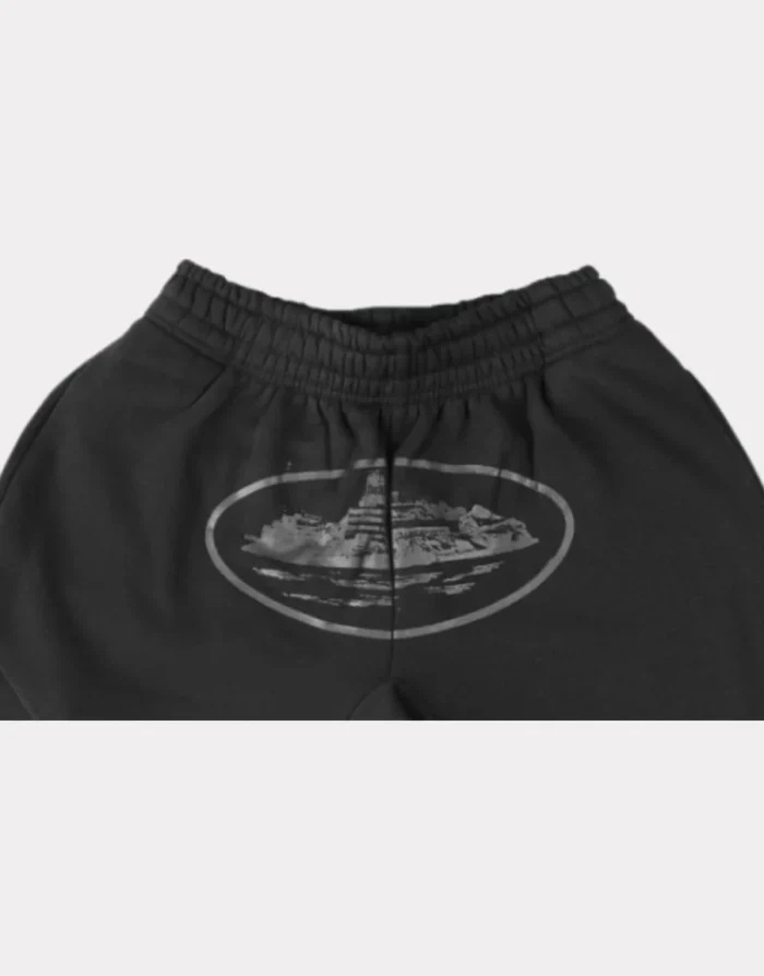 Short Corteiz Alcatraz Triple Noir | KIH-1864237