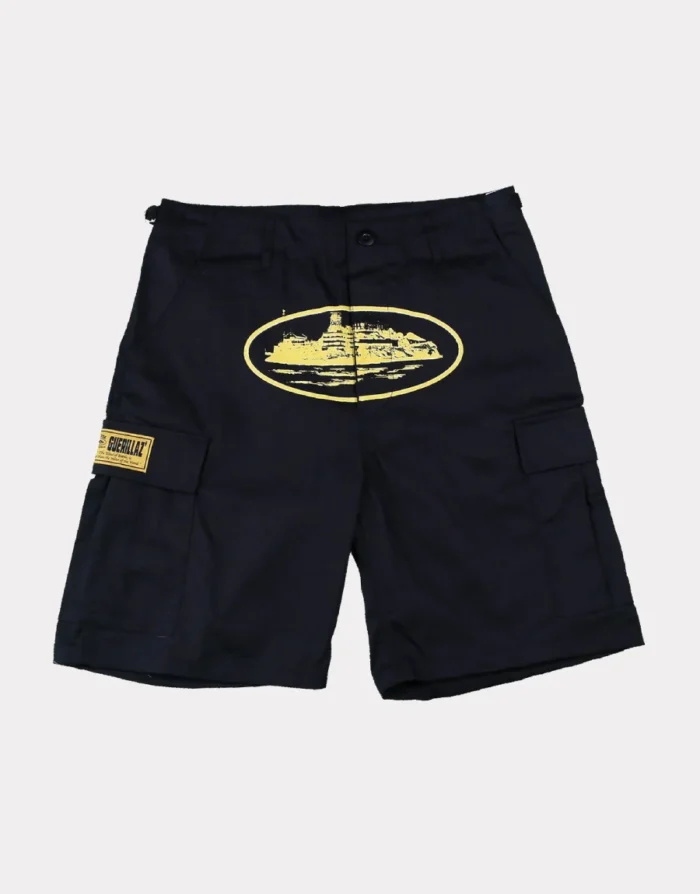 Short Corteiz Guerillaz 21′ Noir Jaune | PXD-4114764