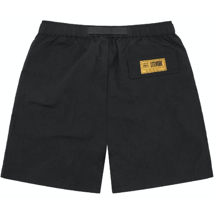 Short Corteiz Crtz Nylon Noir | WZE-8689413