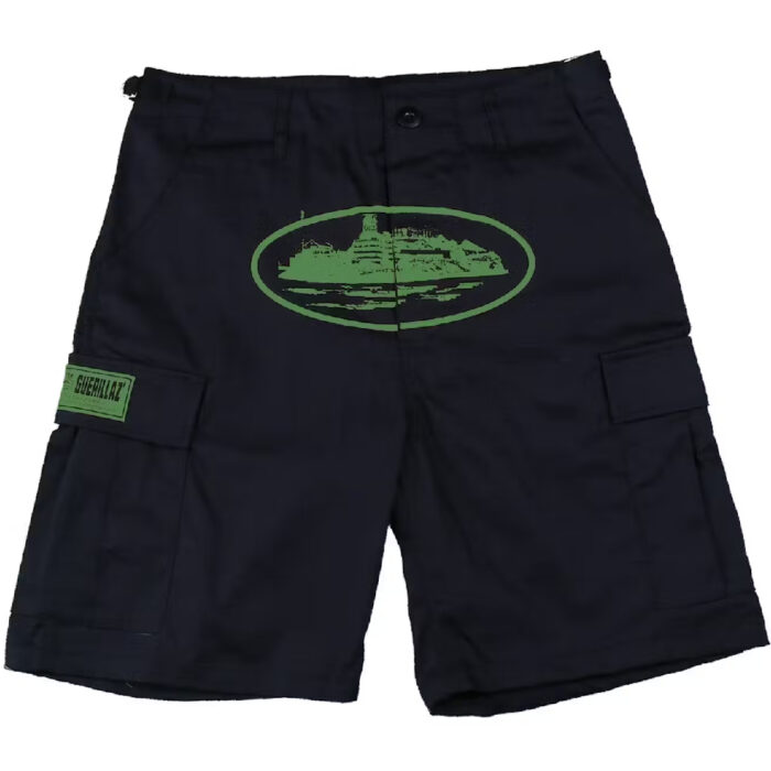 Short Corteiz Guerillaz Noir Vert | HOM-7488813