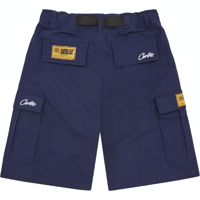 Short Corteiz Alcatraz Bleu Marine | DOW-2748748